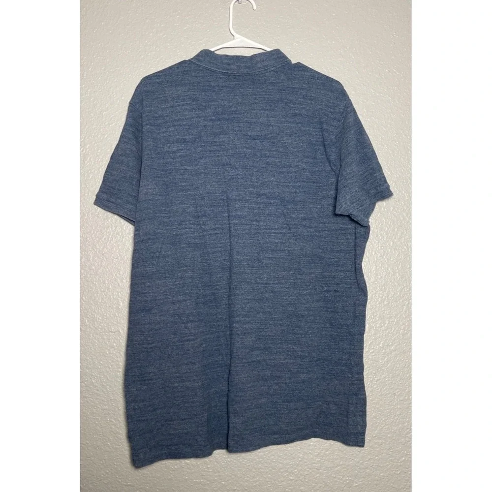 Polo‎ Ralph Lauren Polo Shirt Men's XXL Heather Blue Custom Fit